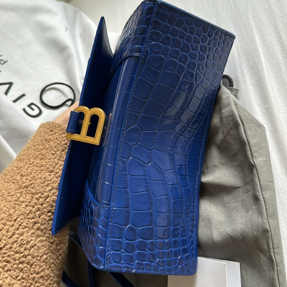 Balenciaga hourglass crocodile embossed - Picture 5 of 7